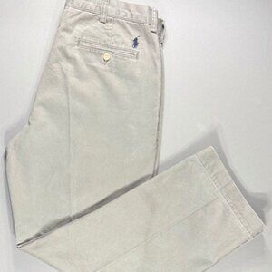 Polo by Ralph Lauren Preston Pants Men's 34x30 Gray Straight Leg Chino